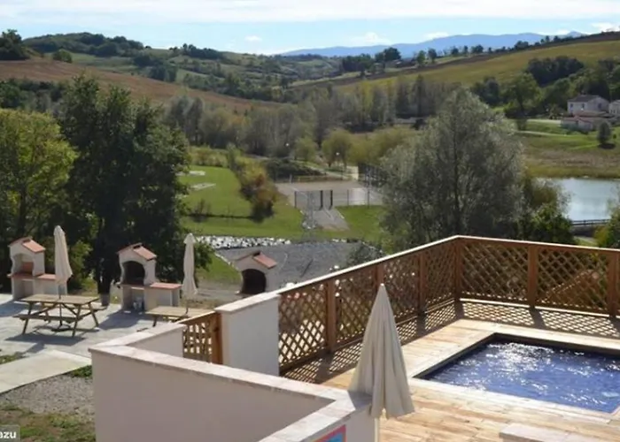 Kemp Maison Avec Terrasse, 2 Chambres, 4 Pers. - Api-1-52-1368 Carla-Bayle